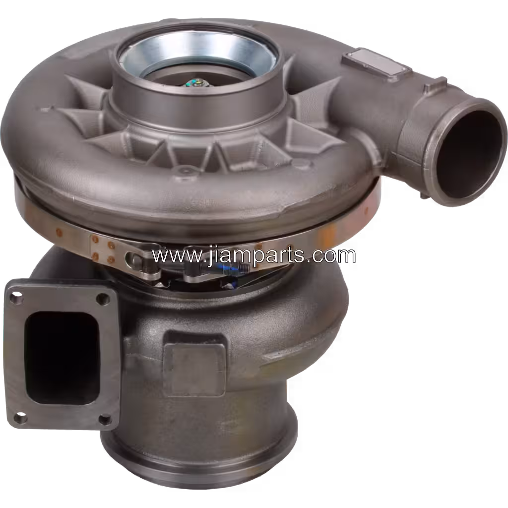 4955686 aftermarket turbocharger — top three-quarter view