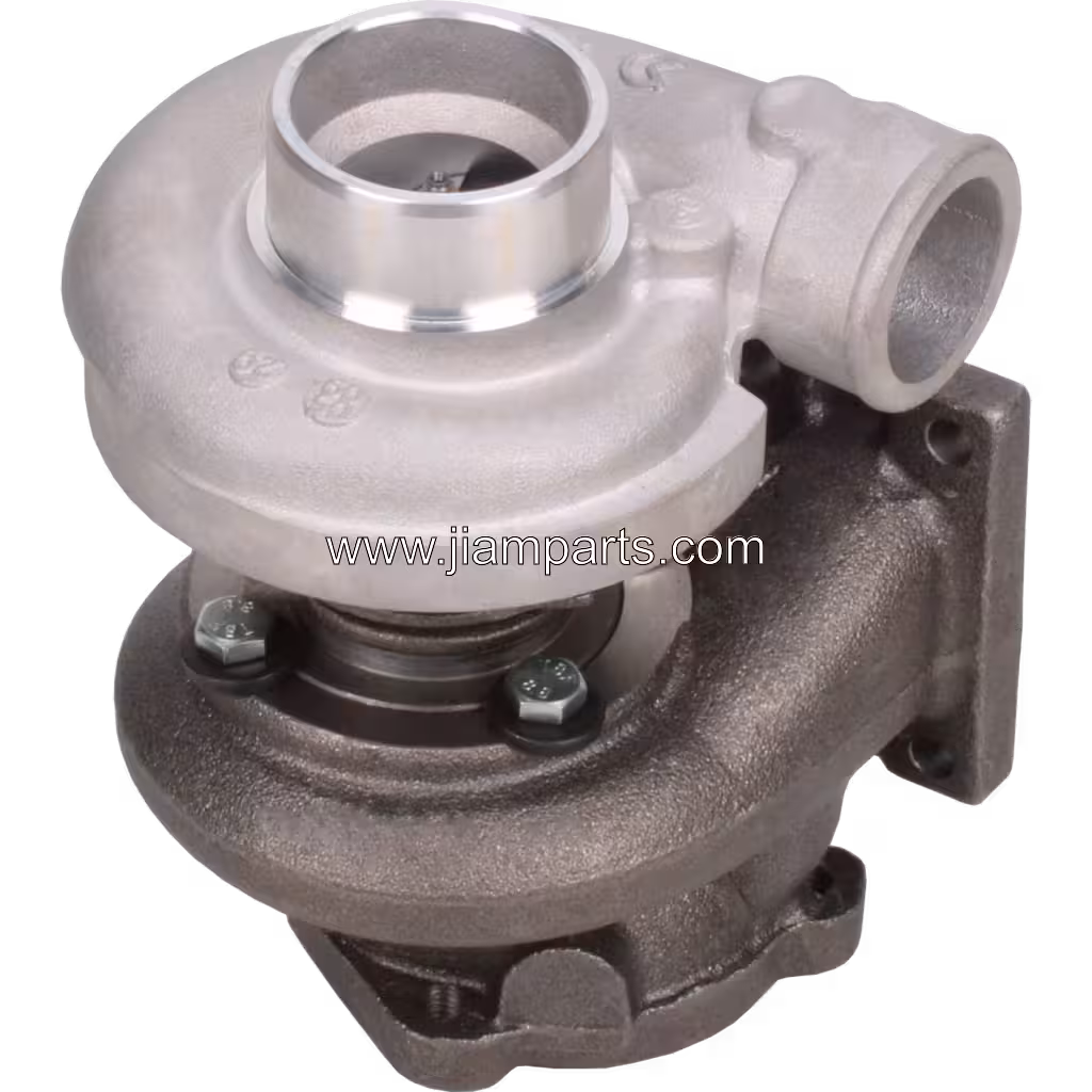 711857-5002S T250 aftermarket turbocharger — top three-quarter view