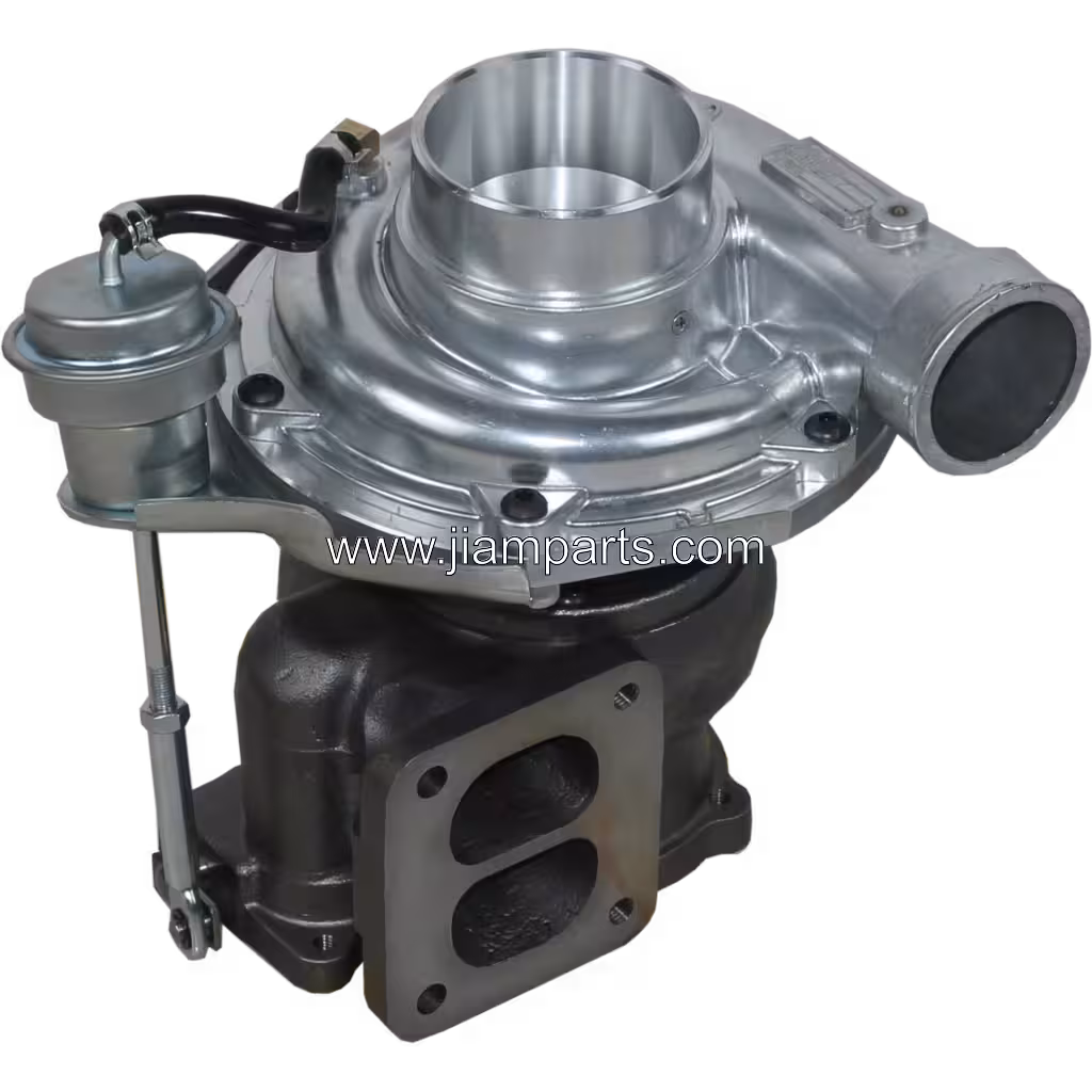 8981534800 RHE6 aftermarket turbocharger — top three-quarter view