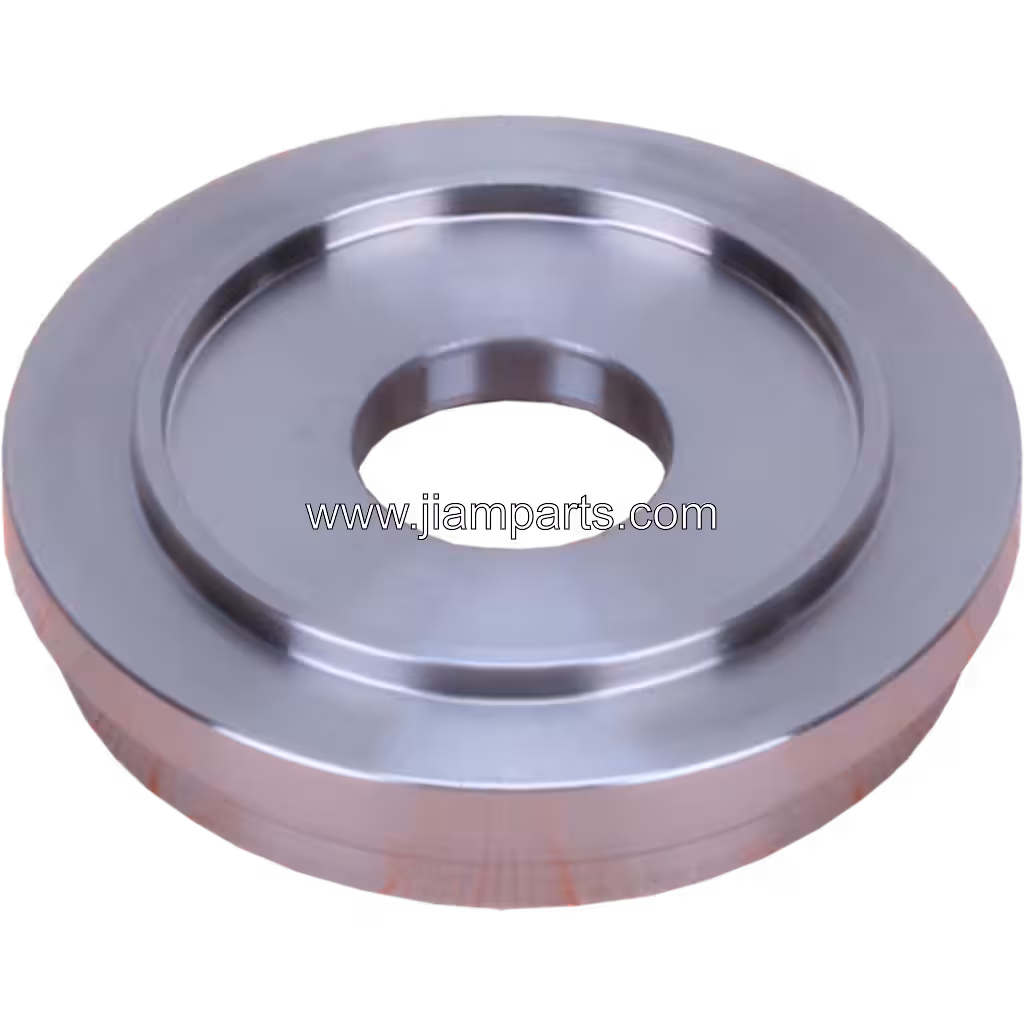3592121 OS HX30 aftermarket oil seal plate — top three-quarter view