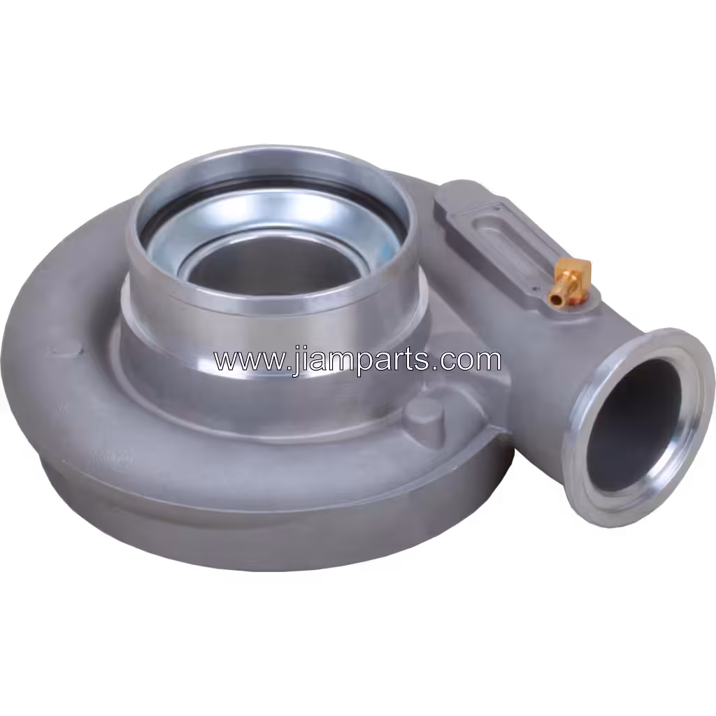 4046100 CH HX40W aftermarket compressor housing — top three-quarter view
