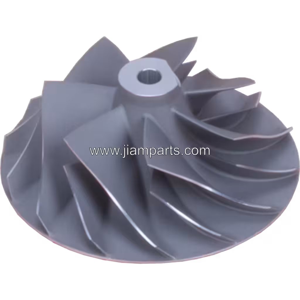 4037480 CW aftermarket compressor wheel — top three-quarter view