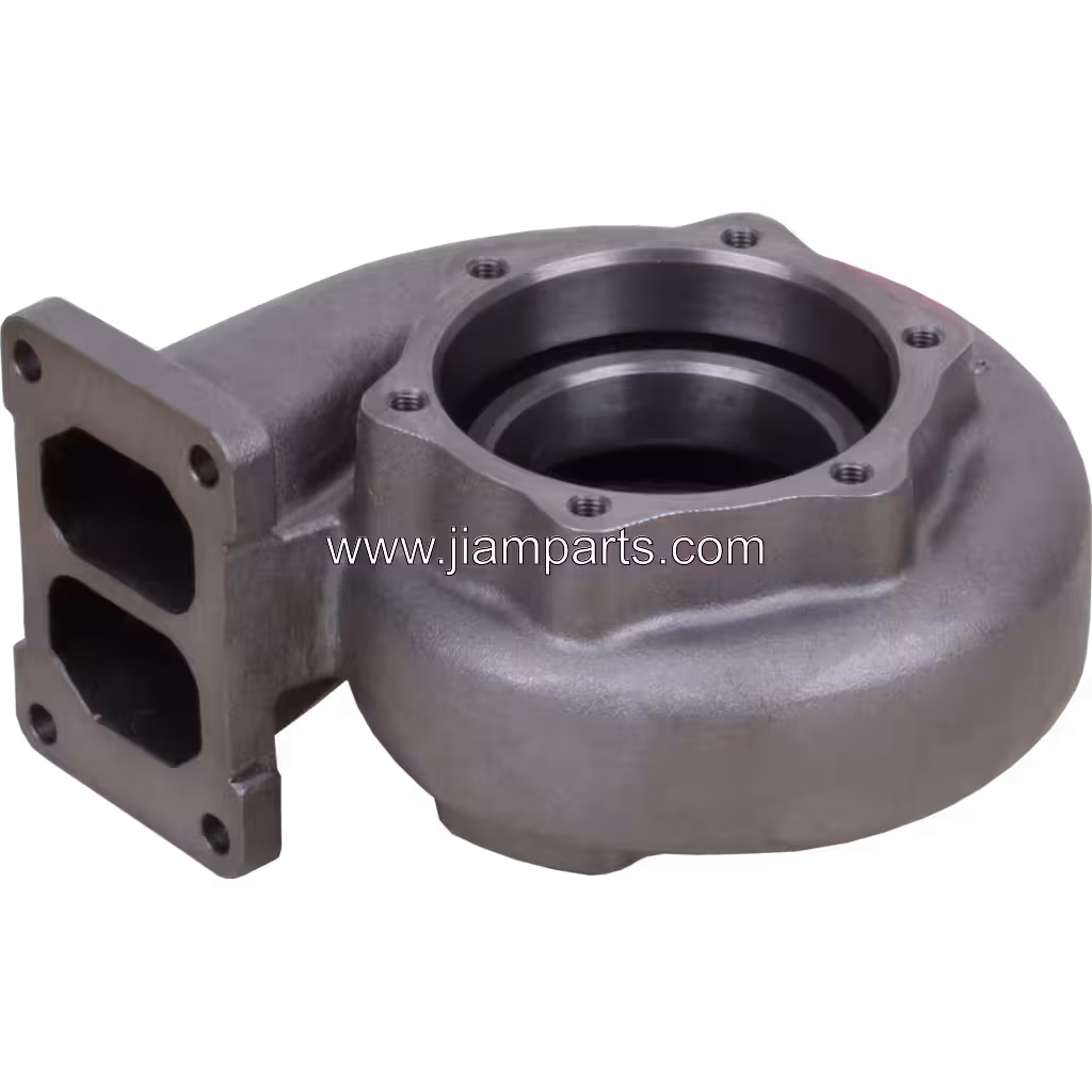 6505-51-5041 TH aftermarket turbine housing — top three-quarter view