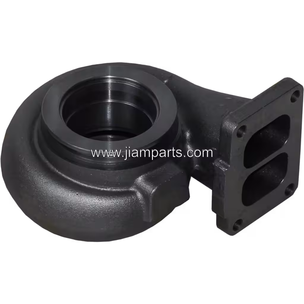 449495-0019 GT4594 aftermarket turbine housing — top three-quarter view