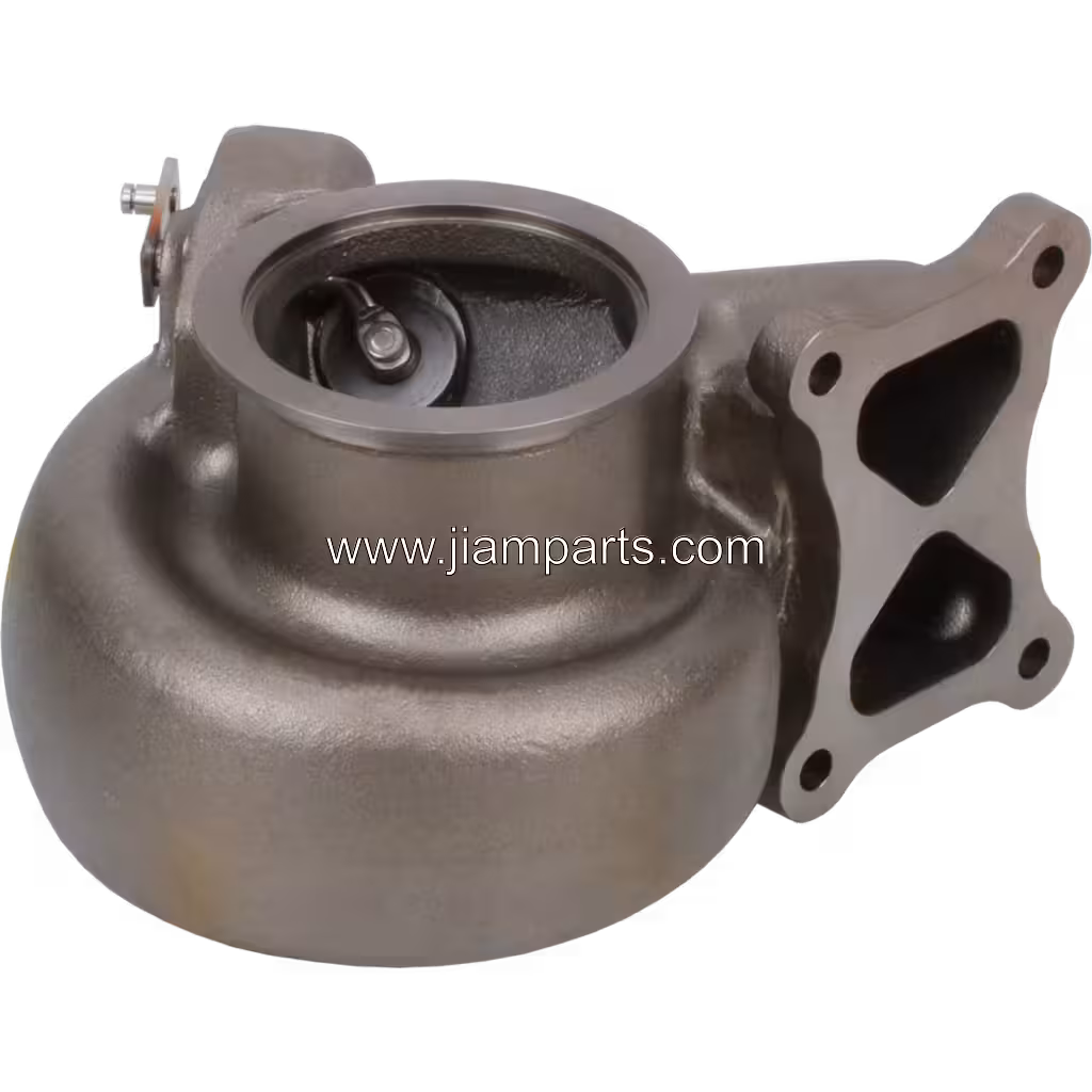 742426-0008 GTA4294BS aftermarket turbine housing — top three-quarter view