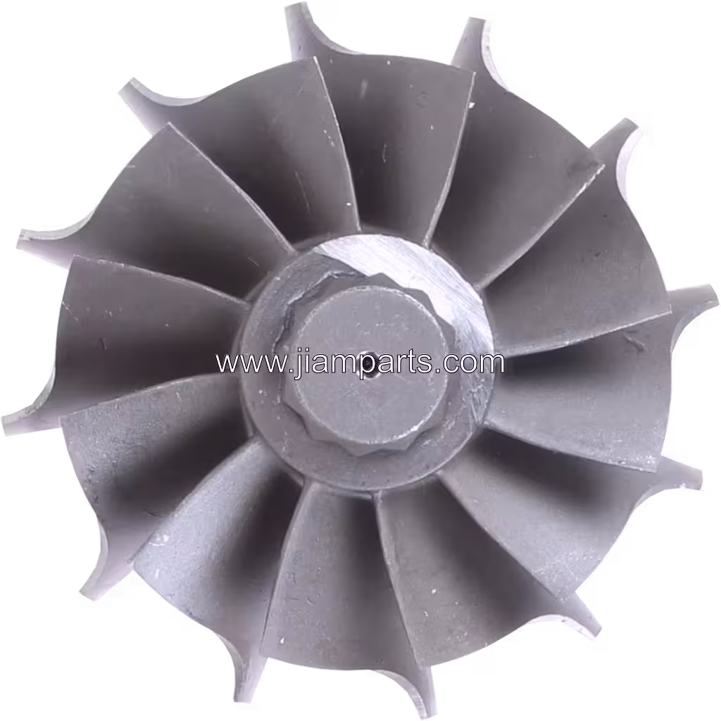 4043574 TW HX55 aftermarket turbine wheel — front view