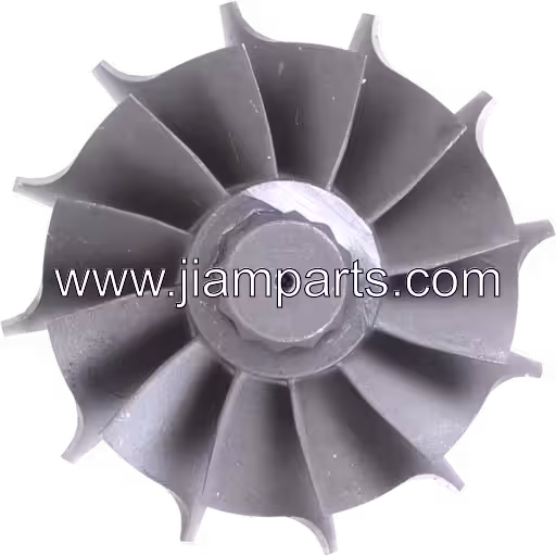 HX55 turbine wheel for 4043574 TW, Volvo wheel loader L220F Volvo D12