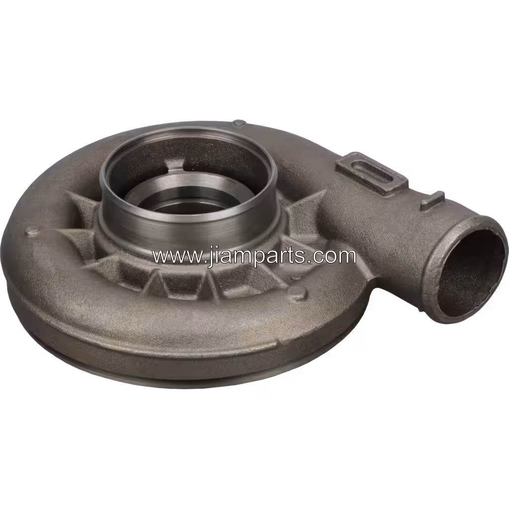 3784397 CH HX83 aftermarket compressor housing — top three-quarter view