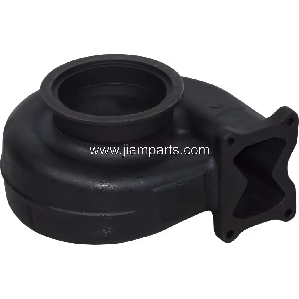 4025150 TH HX83 aftermarket turbine housing — top three-quarter view