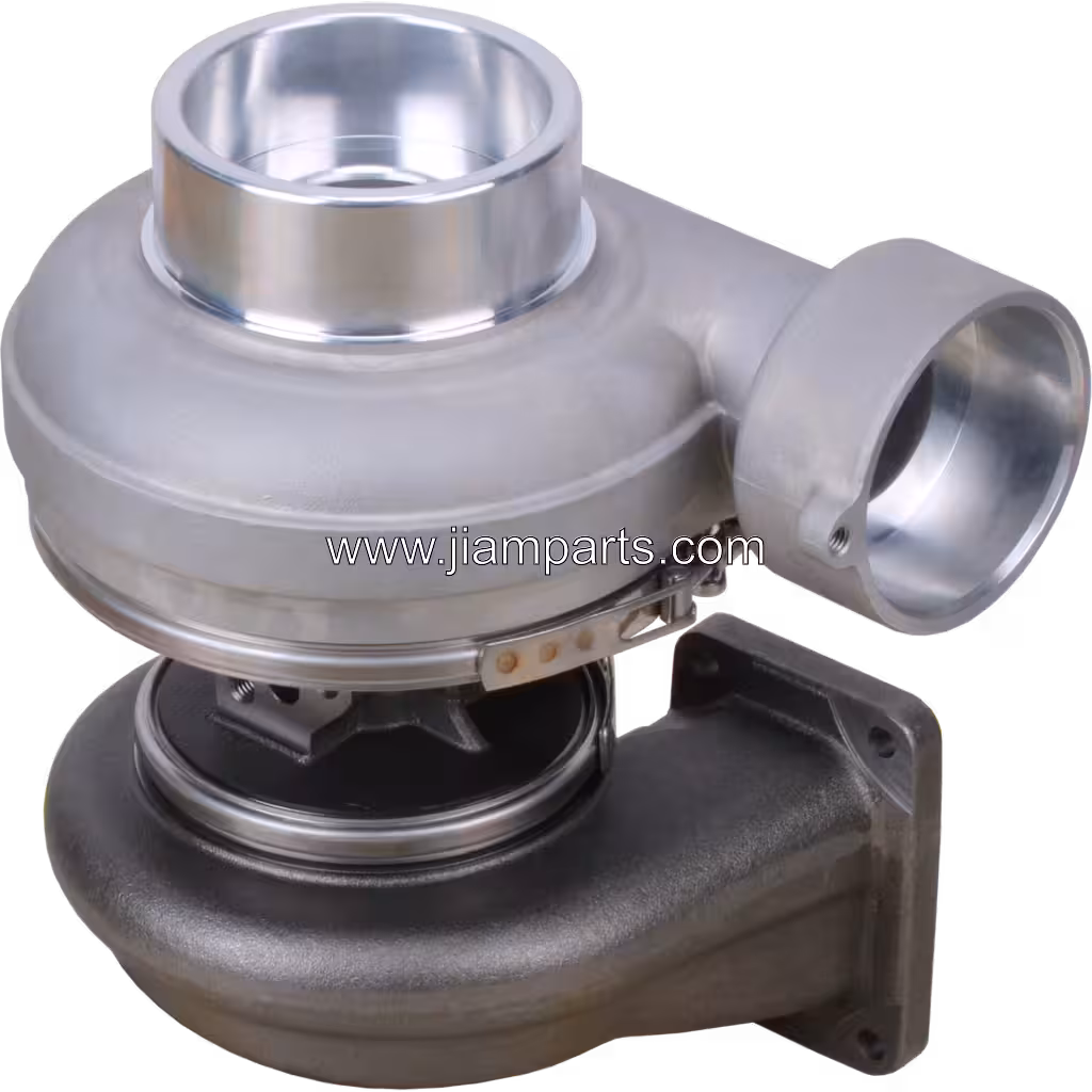 180287 4LE504 aftermarket turbocharger — top three-quarter view