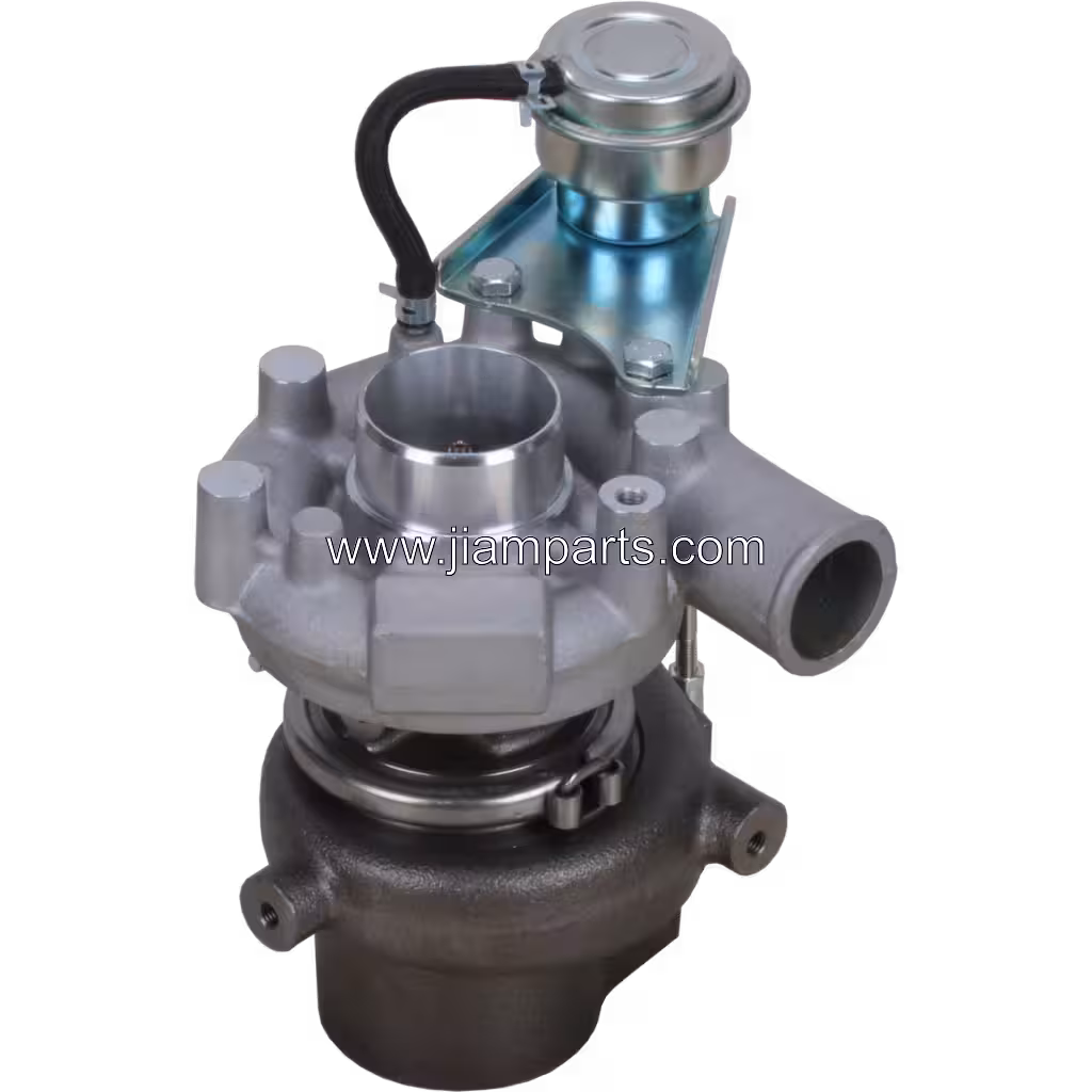 28200-45100 TD05H-14G 10 aftermarket turbocharger — top three-quarter view