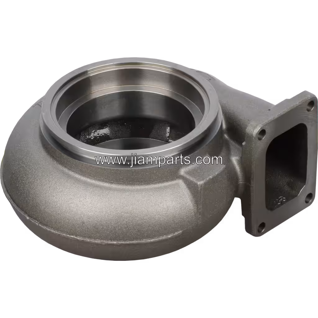 3522914-APEX HC5A aftermarket turbine housing — top three-quarter view