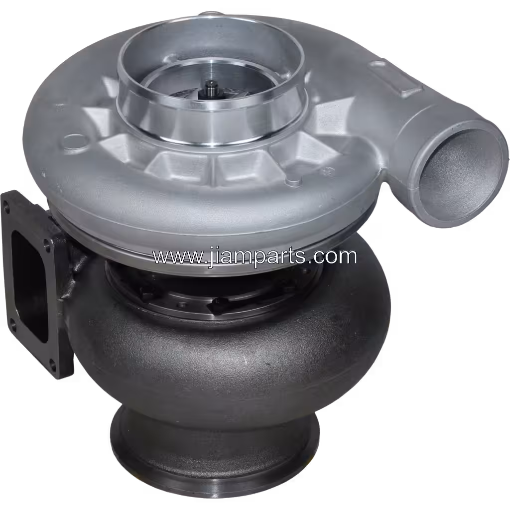 3524648 HC5A aftermarket turbocharger — top three-quarter view