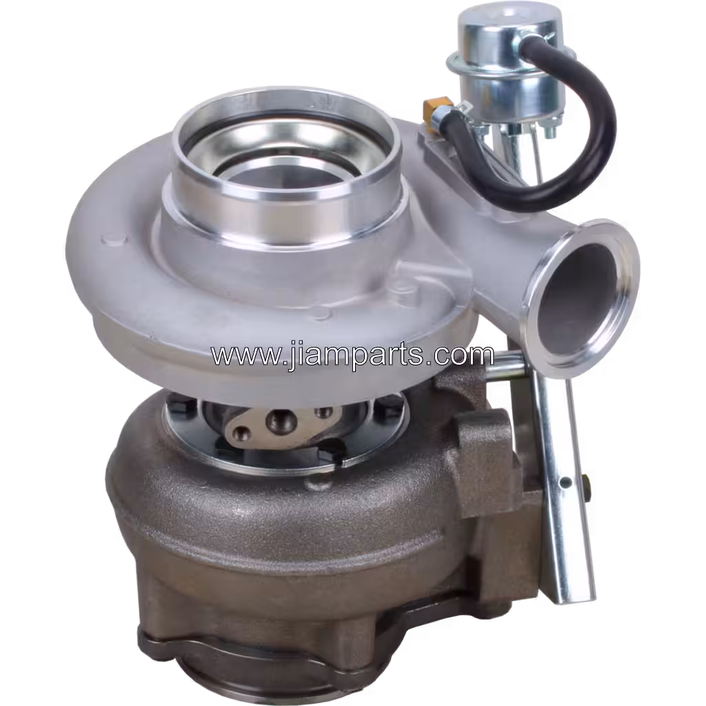 3590348-T HX40W aftermarket turbocharger — top three-quarter view