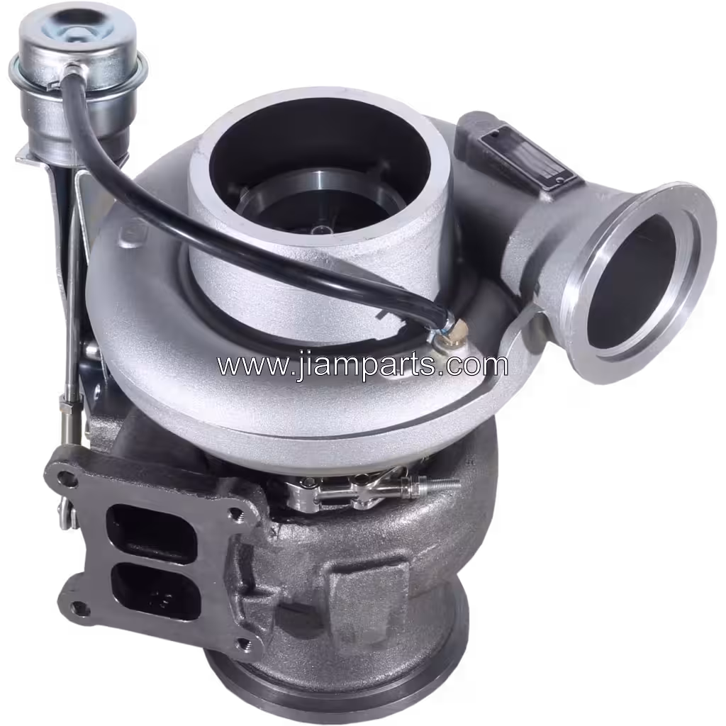 3792809H HX55W aftermarket turbocharger — top three-quarter view