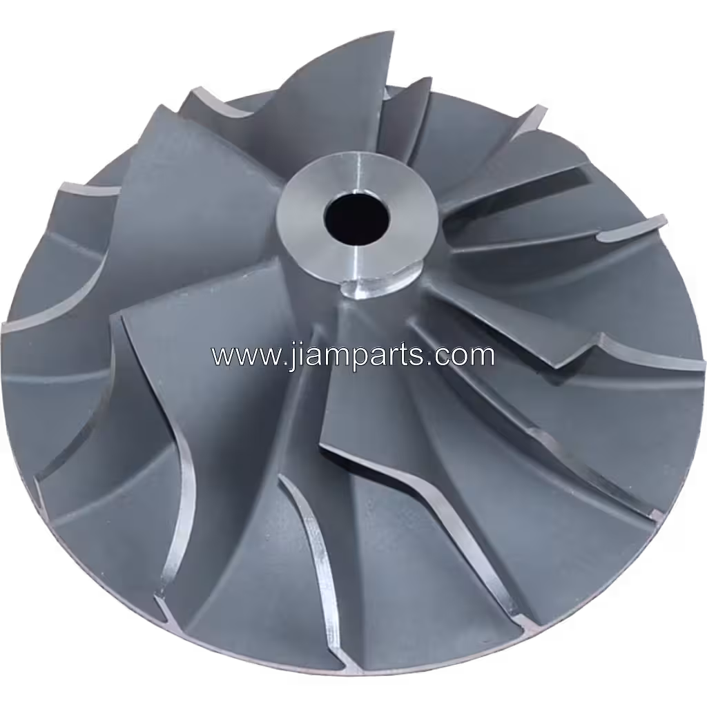 442480-0005 CW aftermarket compressor wheel — top three-quarter view