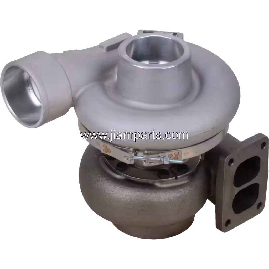 6505-52-5440 KTR110G-Q76B aftermarket turbocharger — top three-quarter view