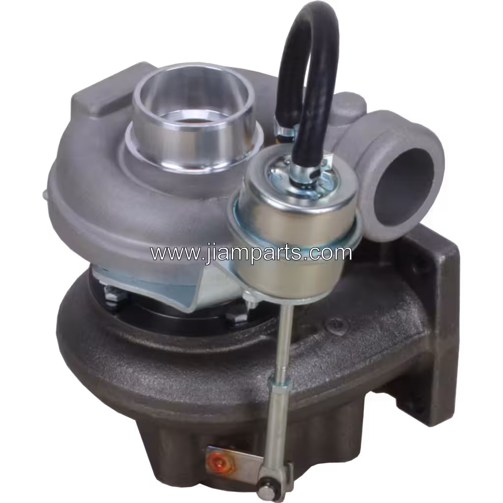 727264-5008S-T GT2052 aftermarket turbocharger — top three-quarter view