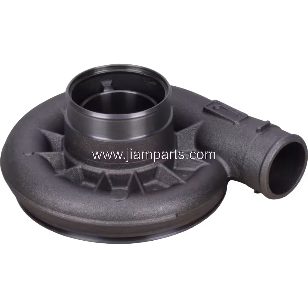 2837539 CH HX83 aftermarket compressor housing — top three-quarter view