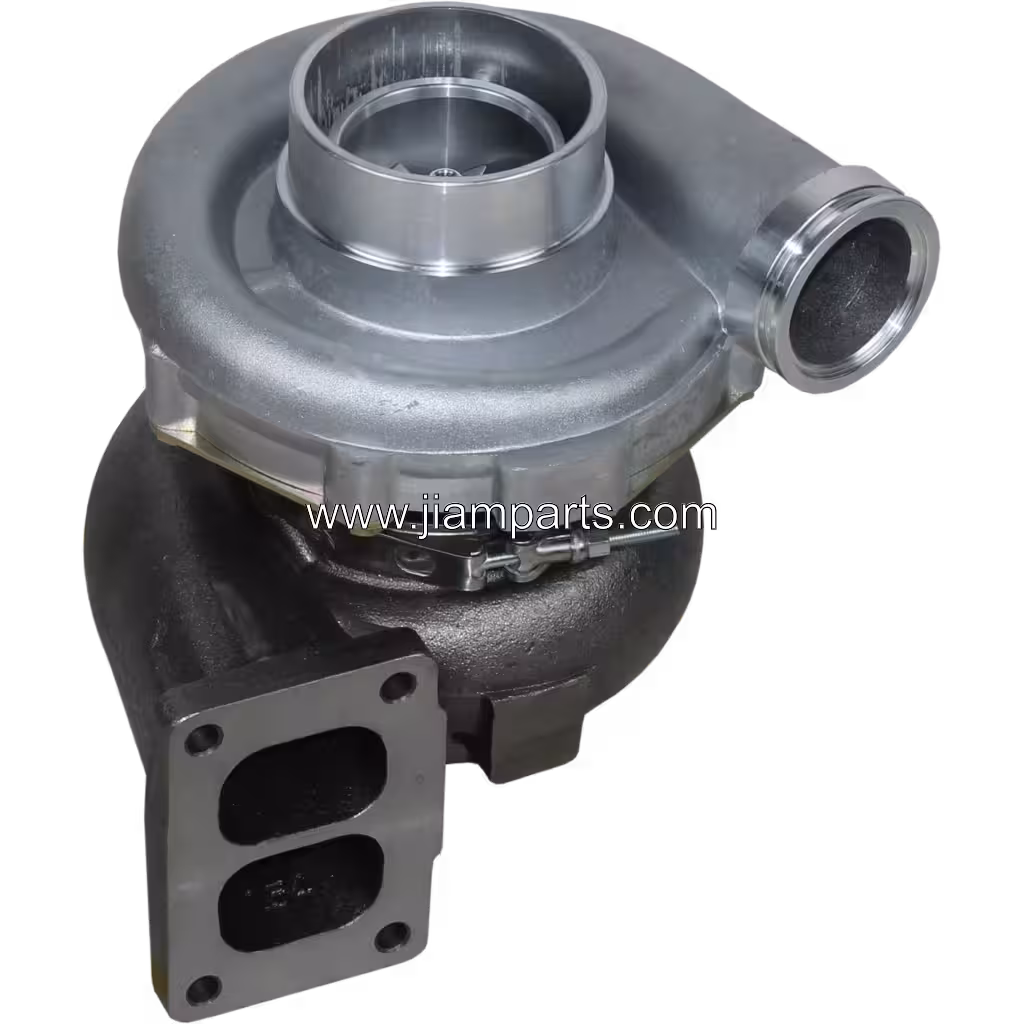 11033744 aftermarket turbocharger — top three-quarter view