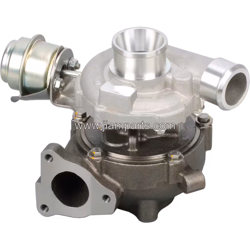 28201-2A400 GT1544V aftermarket turbocharger — top three-quarter view