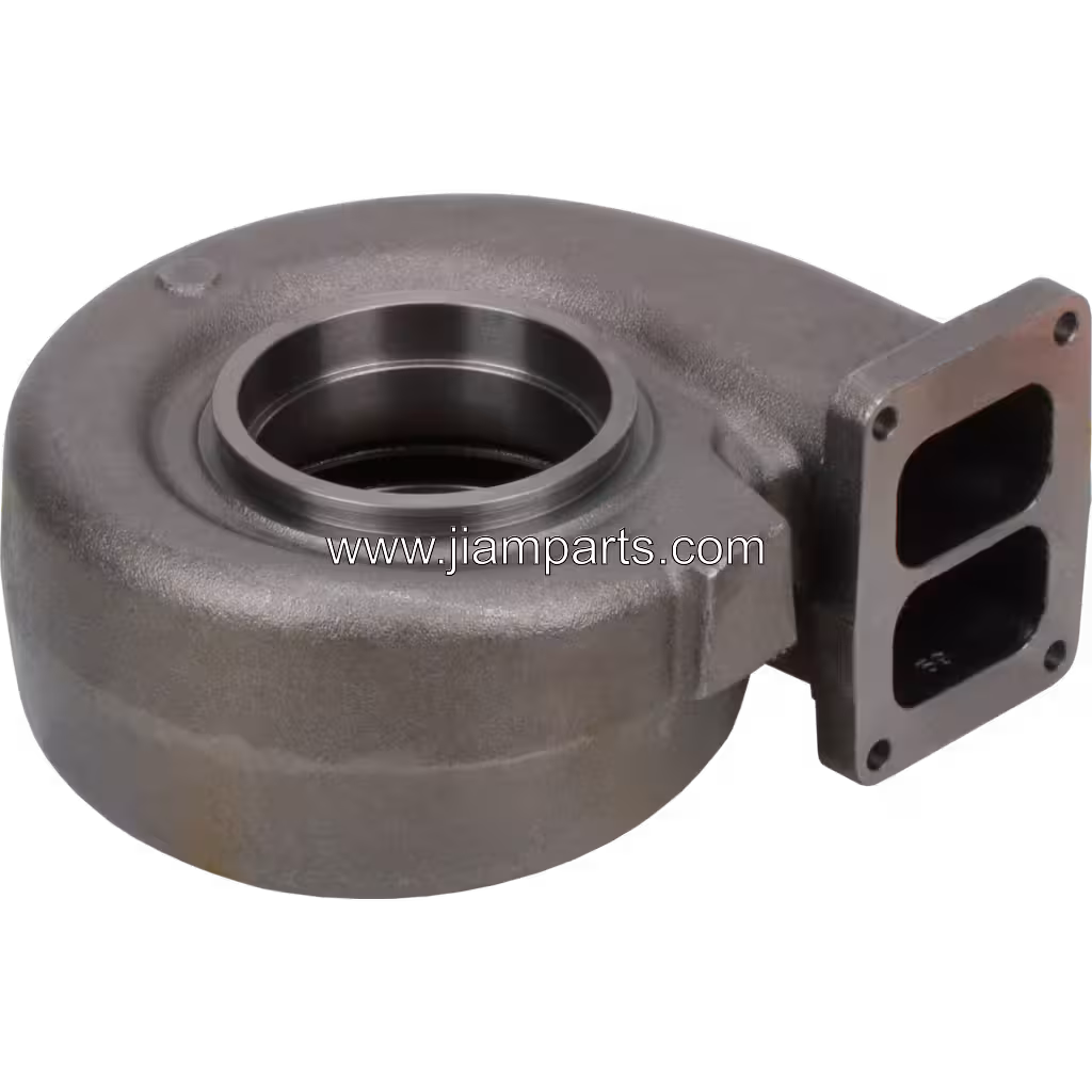 3522923 HC5A aftermarket turbine housing — top three-quarter view