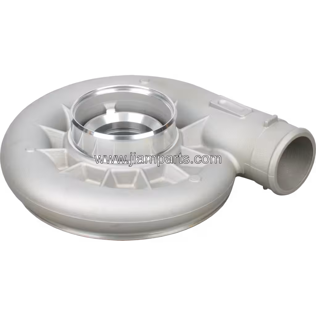 4045413 HX82 aftermarket compressor housing — top three-quarter view
