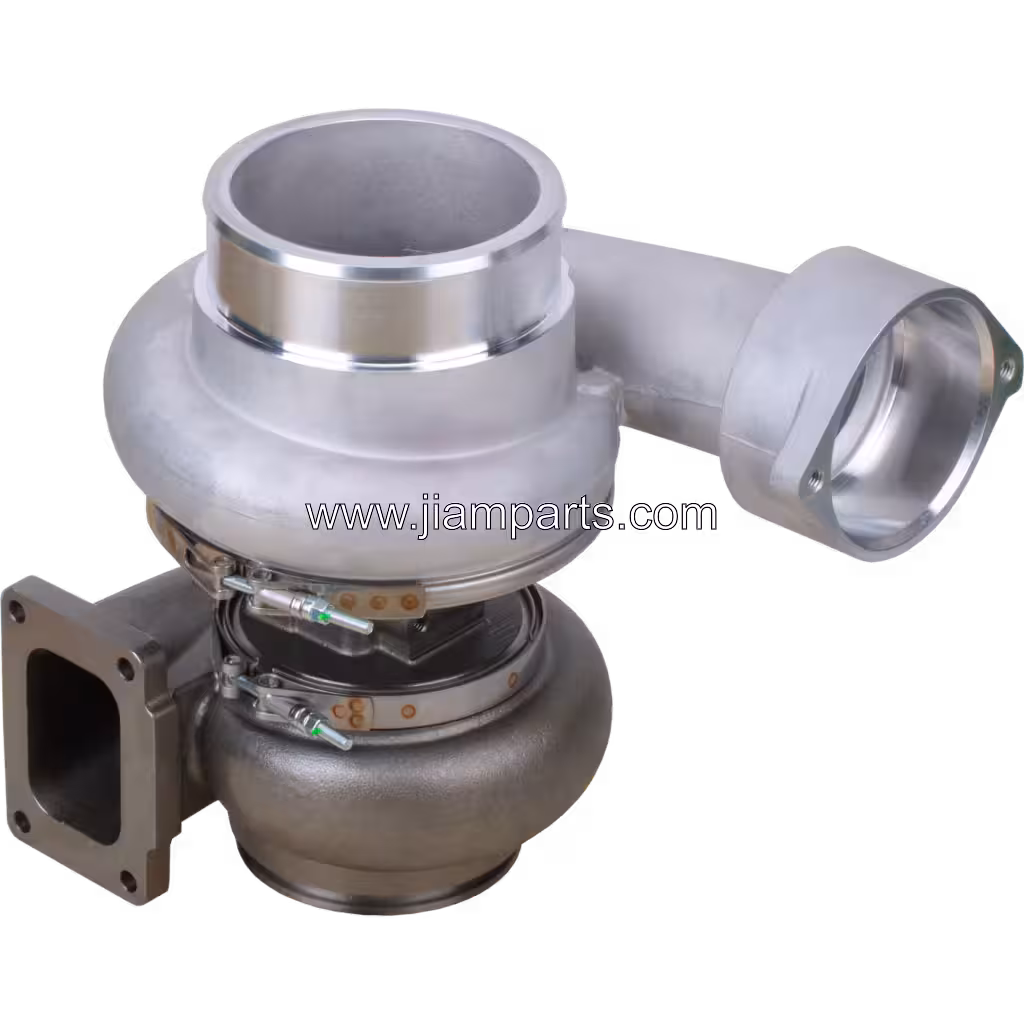 466739-0001 BTV7511 aftermarket turbocharger — top three-quarter view