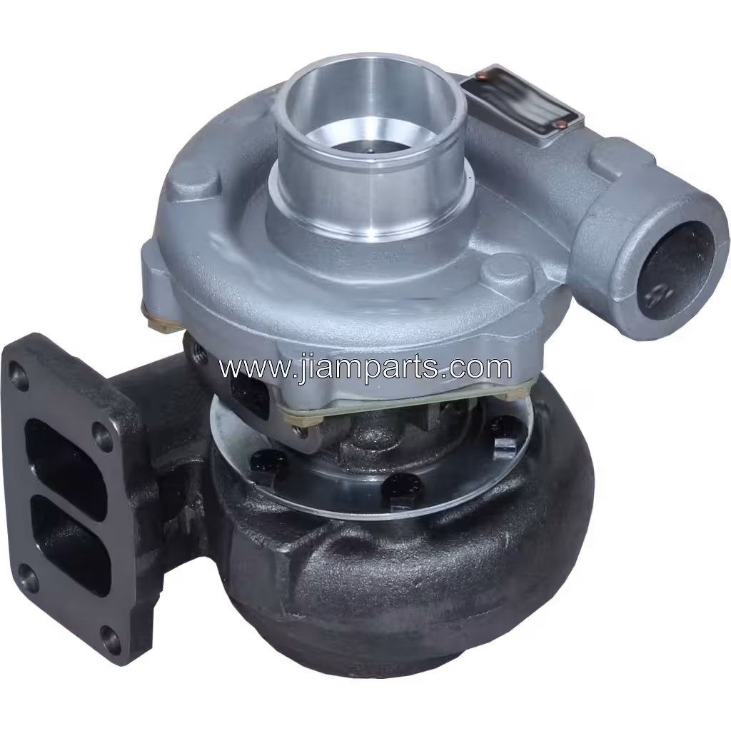 6206-81-8110 TA3103 aftermarket turbocharger — top three-quarter view