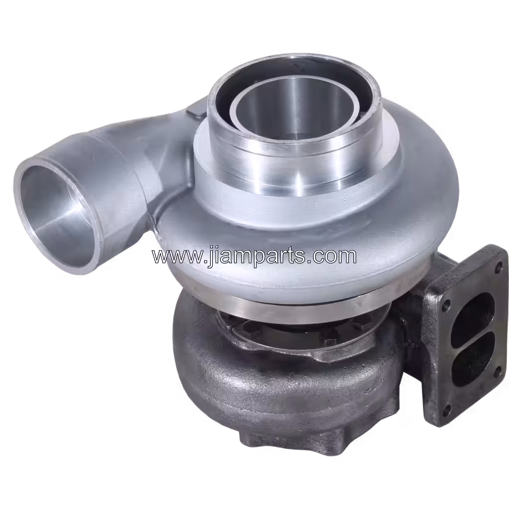 6505-65-5030 KTR110L-585E aftermarket turbocharger — top three-quarter view
