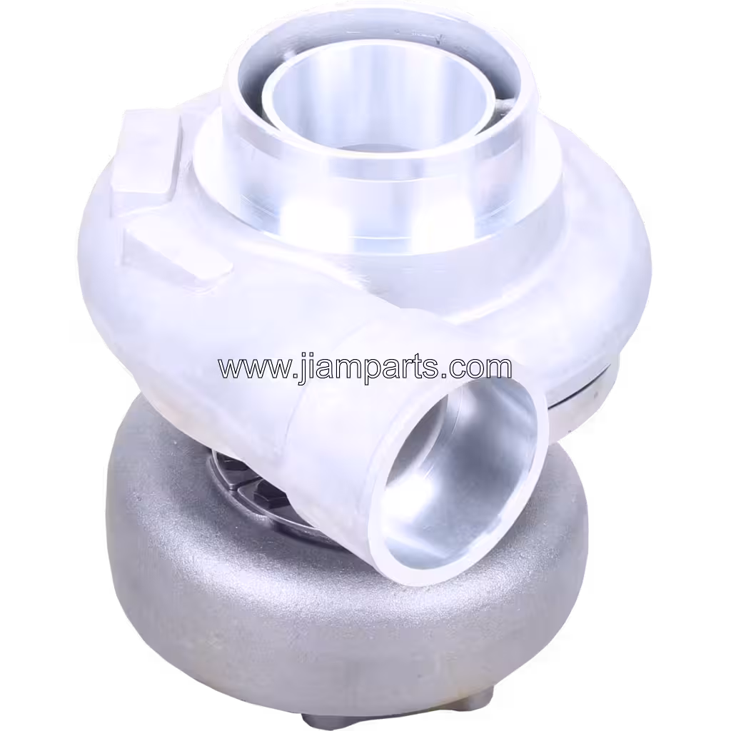 6505-65-5091 KTR110L-584E aftermarket turbocharger — top three-quarter view