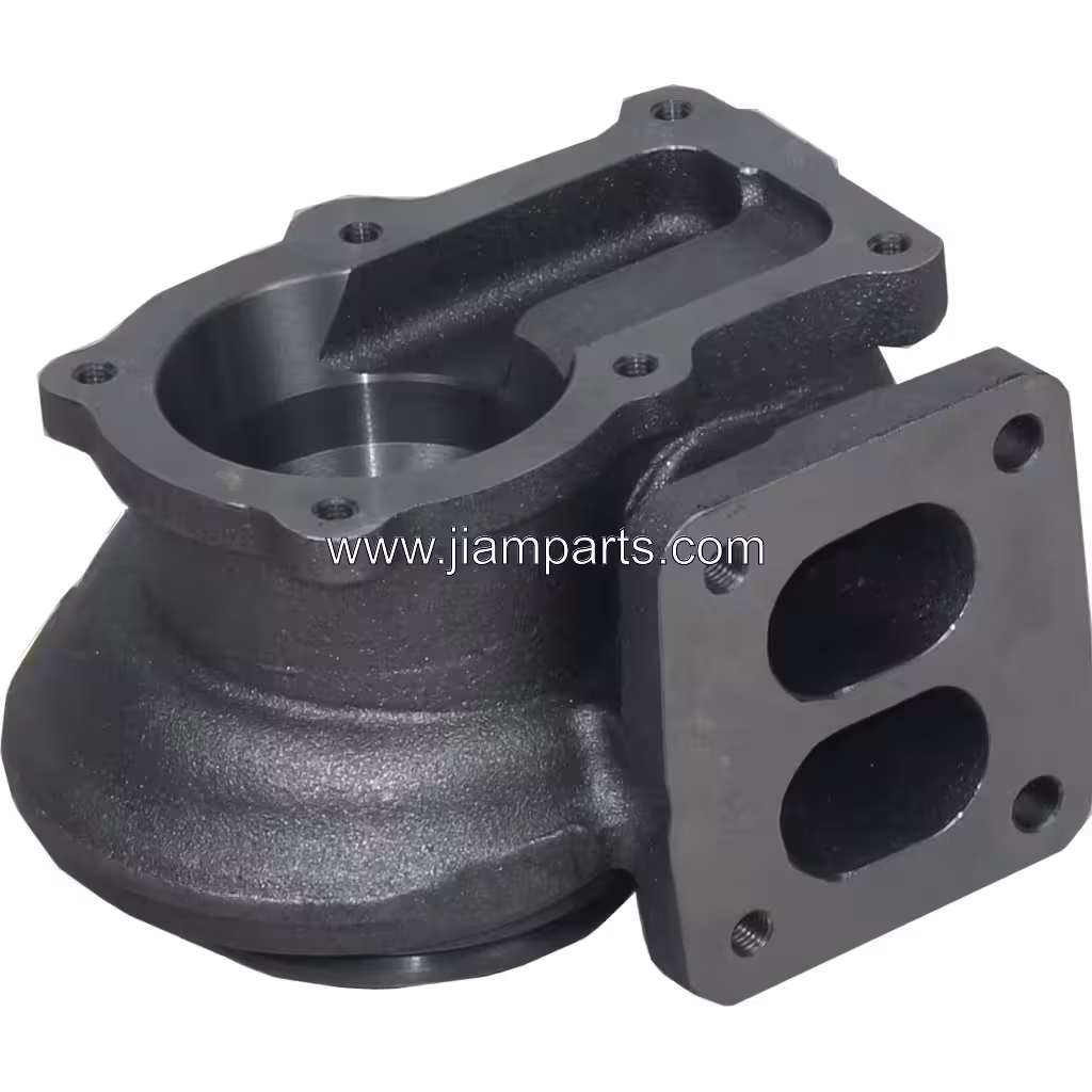 VA570090 TH RHG6 aftermarket turbine housing — top three-quarter view