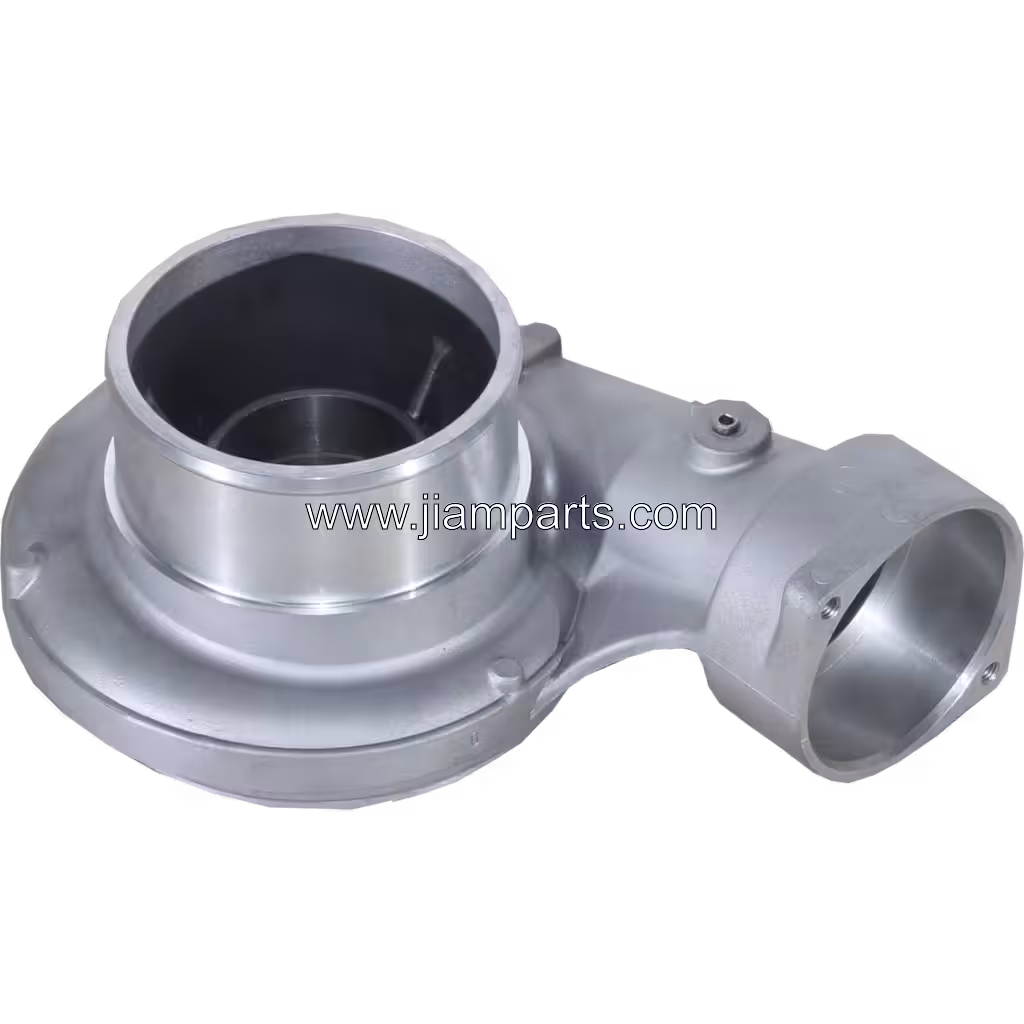 471120-0001 CH aftermarket compressor housing — top three-quarter view