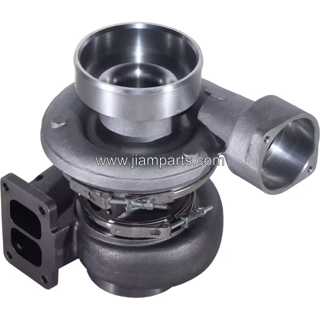 196547 S4DS006 aftermarket turbocharger — top three-quarter view