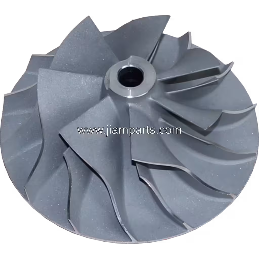 315629 CW aftermarket compressor wheel — top three-quarter view