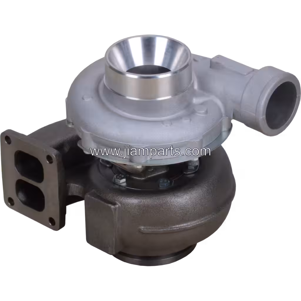 3525237-U H2D aftermarket turbocharger — top three-quarter view