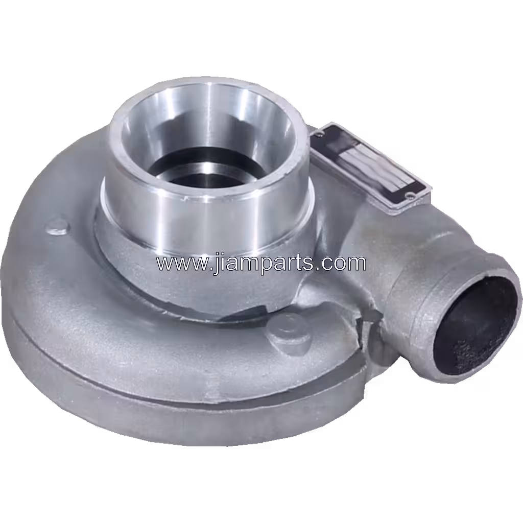3536633 HX30 aftermarket compressor housing — top three-quarter view