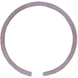 TO4B65 piston ring — 408049-0009