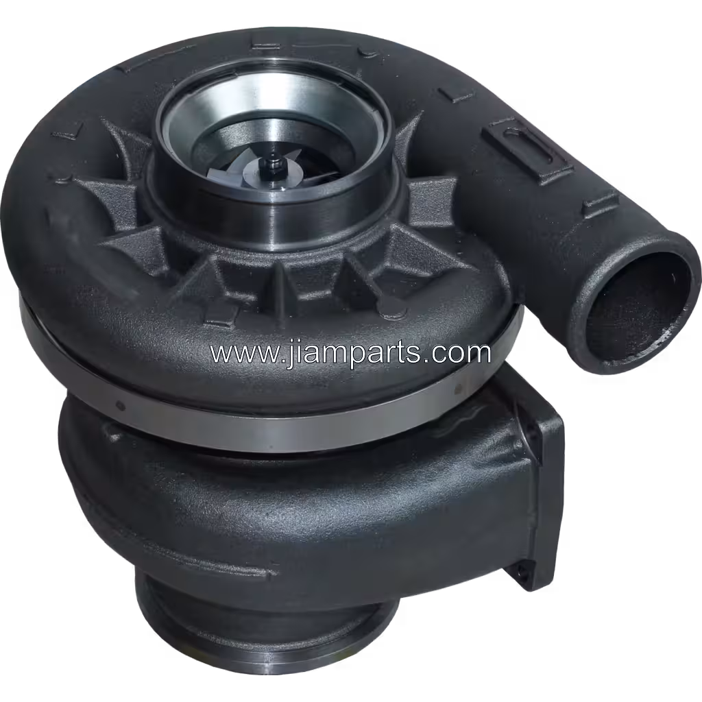 4089809 HX82 aftermarket turbocharger — top three-quarter view