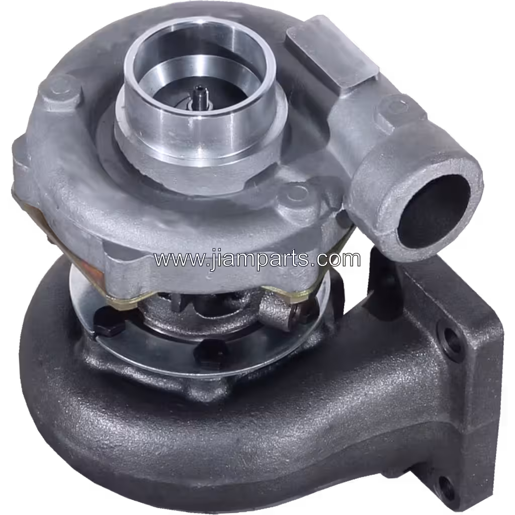 466674-0001 TA3123 aftermarket turbocharger — top three-quarter view