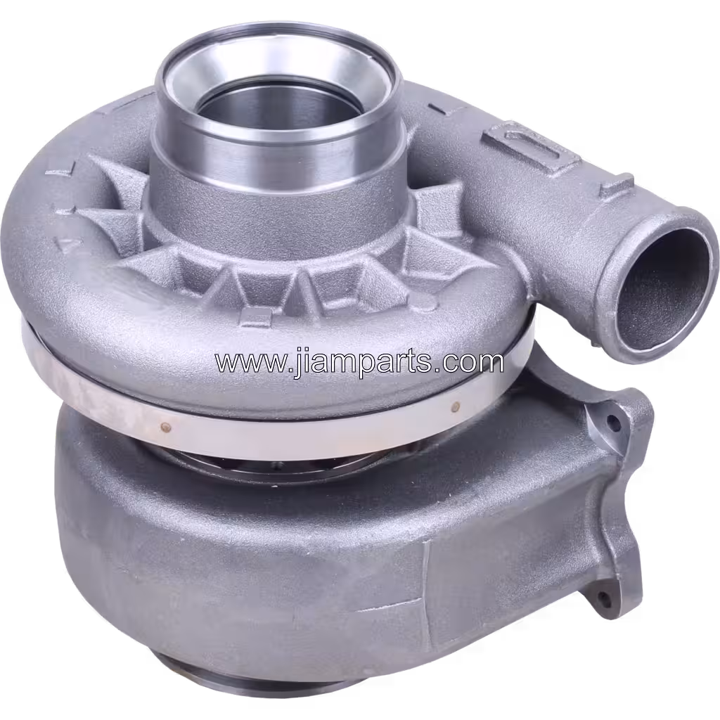 4956104 HX83 aftermarket turbocharger — top three-quarter view