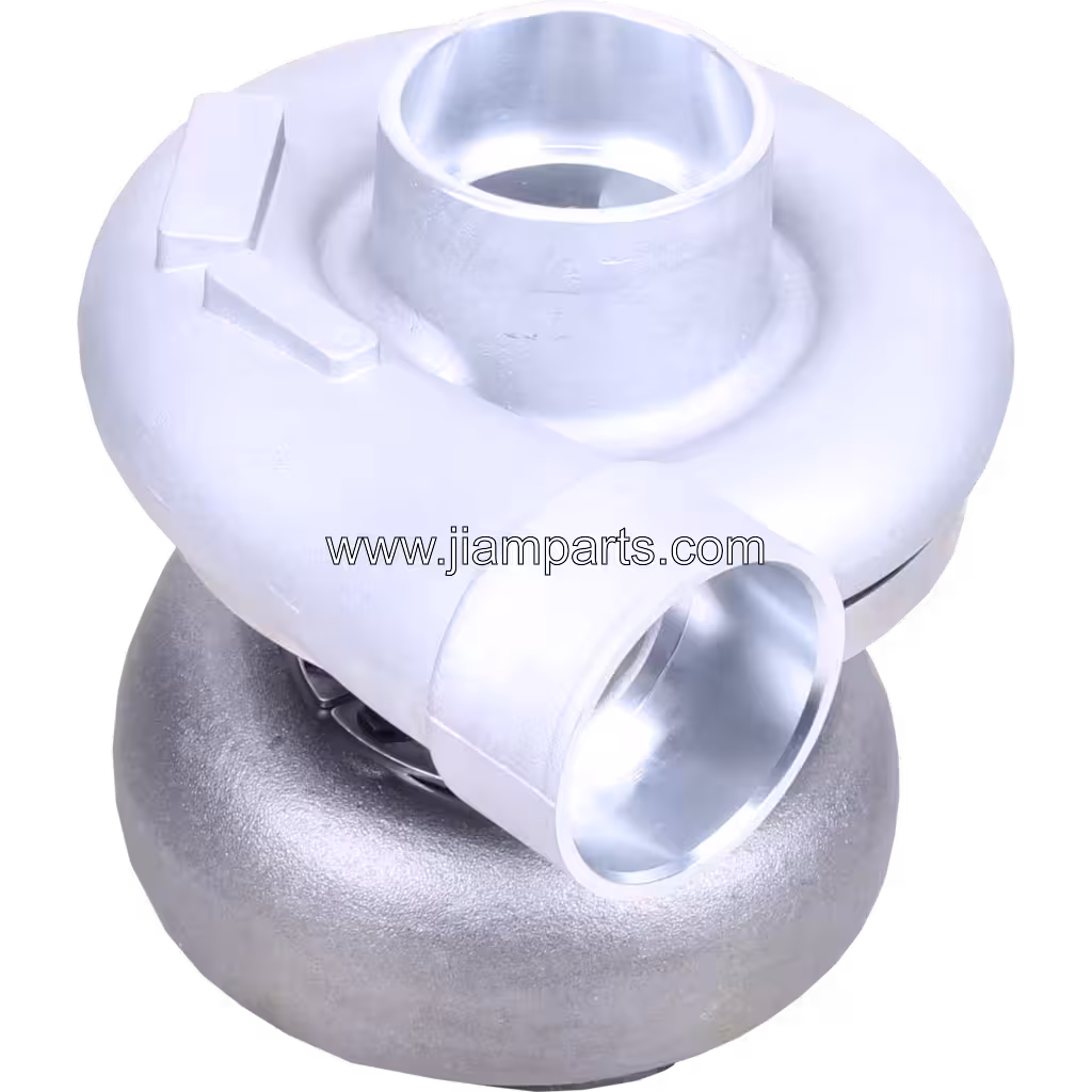 6505-52-5540 KTR110G-K75B aftermarket turbocharger — top three-quarter view