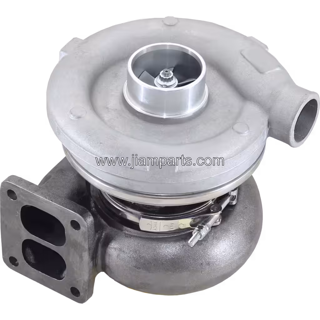 6N1571 3LM aftermarket turbocharger — top three-quarter view