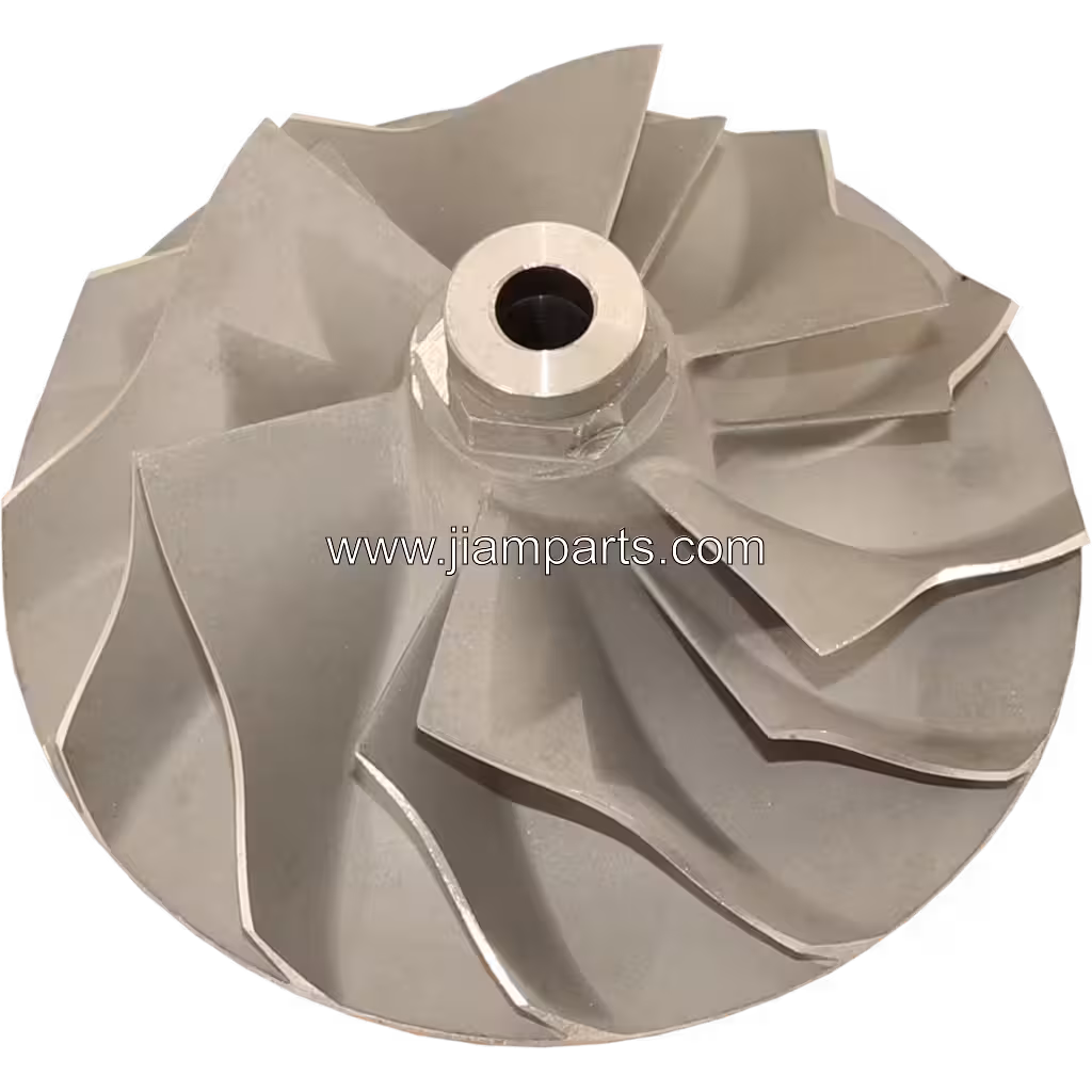 714788-0001 CW GT4294 aftermarket compressor wheel — top three-quarter view