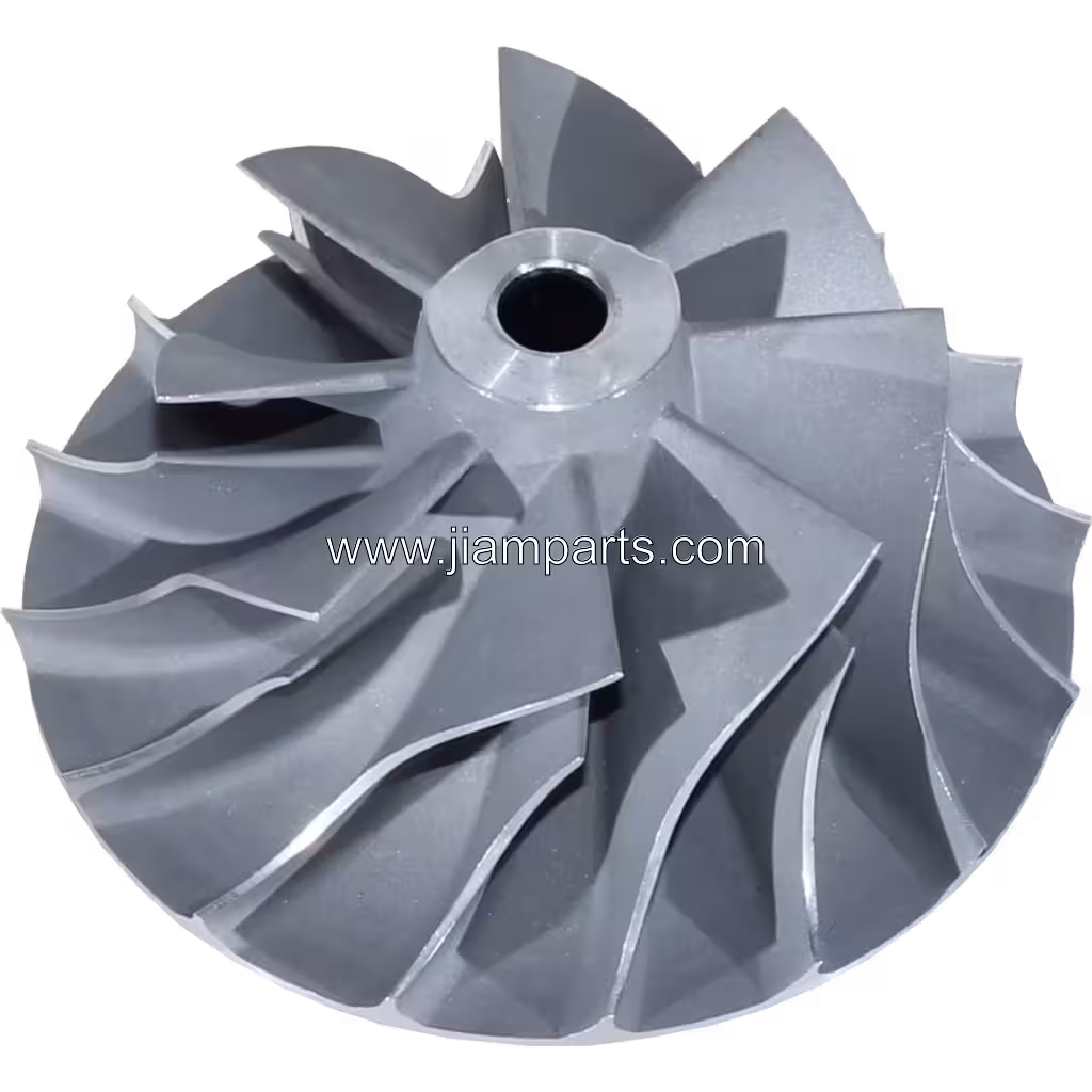 6505-65-5030 CW aftermarket compressor wheel — top three-quarter view