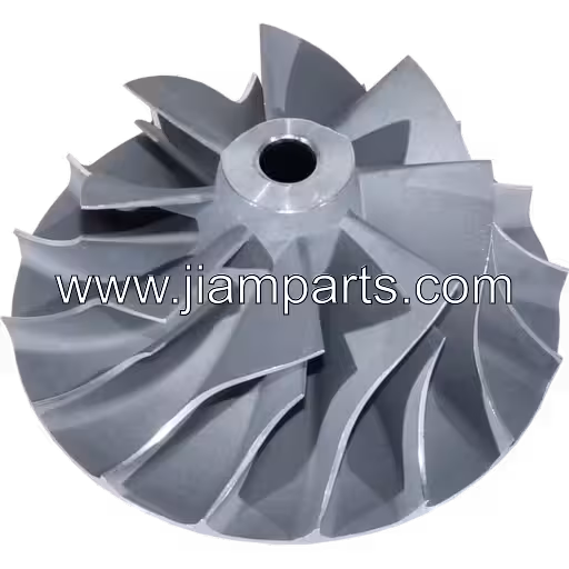 Turbocharger compressor wheel for 6505-65-5030 CW, Komatsu applications SAA6D140E