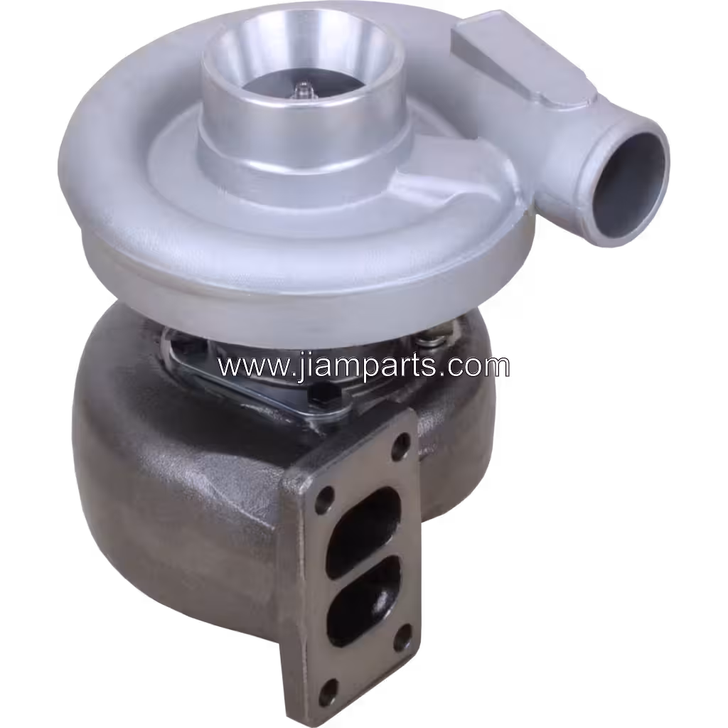 3520055 TA3406 aftermarket turbocharger — top three-quarter view
