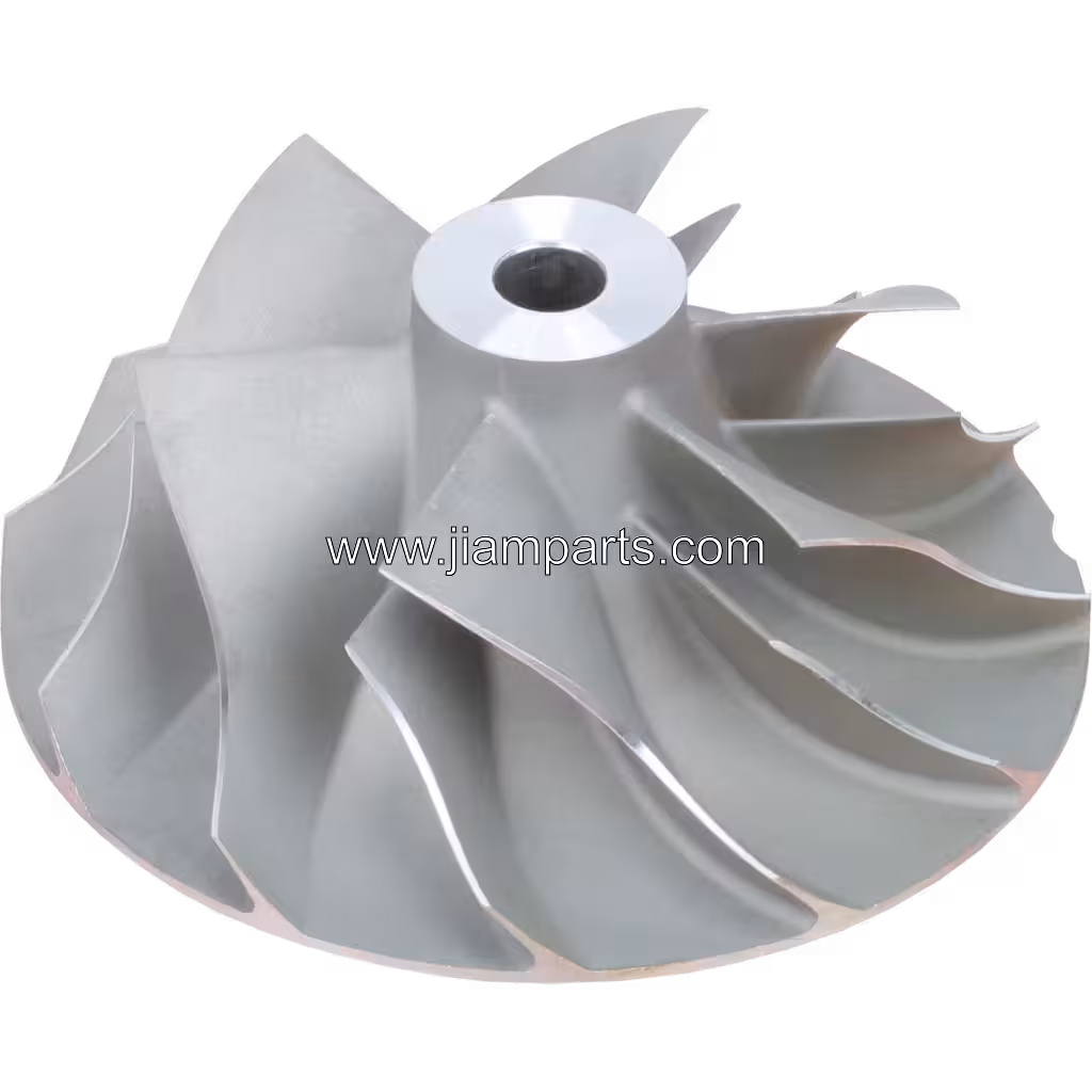451936-0008 GT5002BS aftermarket compressor wheel — top three-quarter view