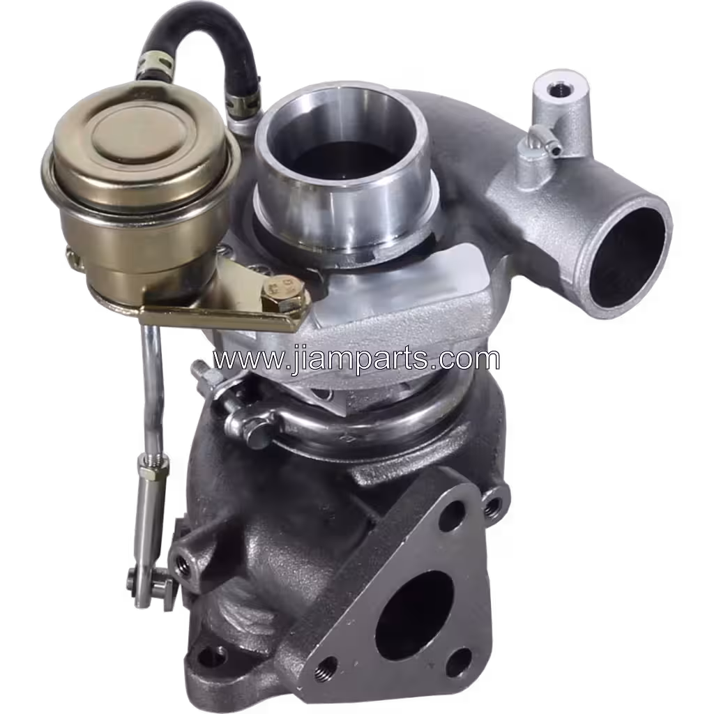 49135-03300 TF035HM-12T aftermarket turbocharger — top three-quarter view