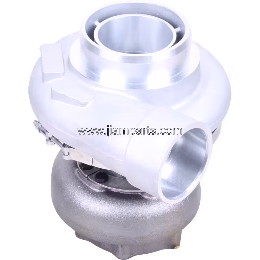 6505-72-5010 KTR110M-D32AW aftermarket turbocharger — top three-quarter view